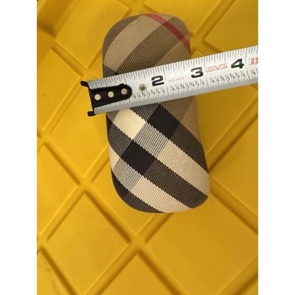 Lot of 2 Burberry Hard Shell Sunglasses Eyeglass Case Novacheck Old Money Plaid - Picture 9 of 10